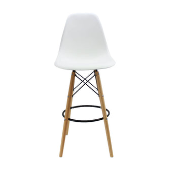 Butaco Eames Tipo Bar - Blanca