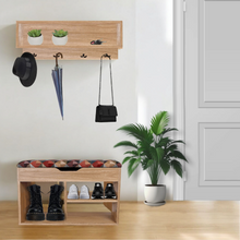 Perchero Flotante (30x80x11,5) Madera