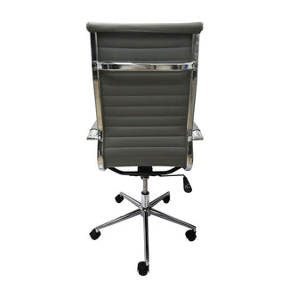 Silla Oficina Esterilla Alta - Gris