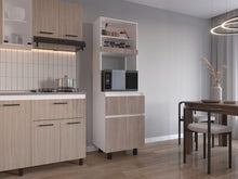 Alacena Express, Blanco Duqueza y Bardolino, con amplios espacios para almacenamiento ZF