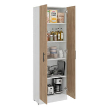 Alacena Tommy, Kronos Blanco y Kronos Fresno, Con amplios espacios de almacenamiento y 4 entrepaños ZF