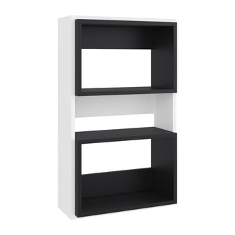 Gabinete de Baño Sensei Eco, Blanco Duqueza y Wengue, con superficies para ubicar objetos