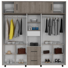 Combo Para Habitación Otoño, Incluye Cama - Colchón - Closet - dos Mesas de Noche y Repisa