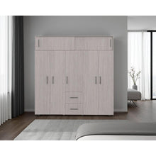 Closet Alana, Positano y Blanco, con Gran Capacidad de Almacenamiento