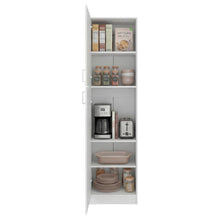 Alacena Lowell, Kronos Blanco, con amplio almacenamiento y 2 entrepaños ZF