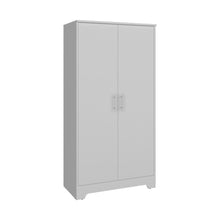 Alacena Ossa, Blanco, Con 3 entrepaños y 2 puertas para implementos de cocina ZF