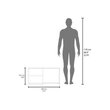 Mesa de Centro Ade, Capri y Wengue, con espacio para objetos decorativos