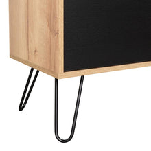 Alacena Cleo, Café Claro y Wengue, con Gran Capacidad de Almacenamiento