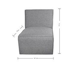 Sofa Central Conector Sistema Living (77X60X75) Gris Menphis