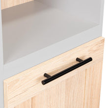 Alacena Kazán, Beige y Gris, con Dos Puertas y Entrepaños