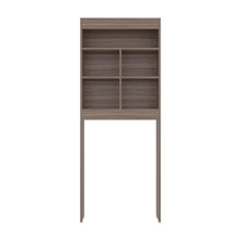 Gabinete de Baño, Avellana,  Amplios espacios para colocar objetos decorativos