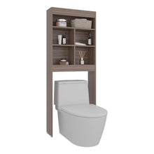 Gabinete de Baño, Avellana,  Amplios espacios para colocar objetos decorativos
