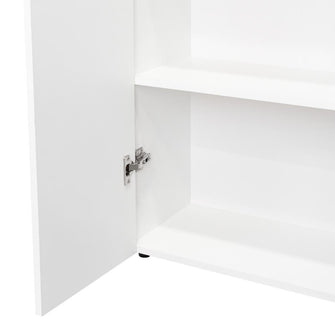 Alacena Koni, Blanco, con dos puertas abatibles