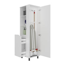 Mueble Auxiliar de Aseo Vidalia, Blanco, Con puerta abatible ZF