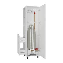 Mueble Auxiliar de Aseo Vidalia, Blanco, Con puerta abatible ZF