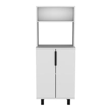 Alacena Oshawa, Blanco, con superficie para ubicar objetos y dos puertas ZF