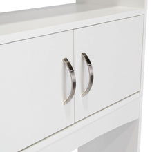 Gabinete de Baño Sabik, Blanco, con Dos Puertas Batientes