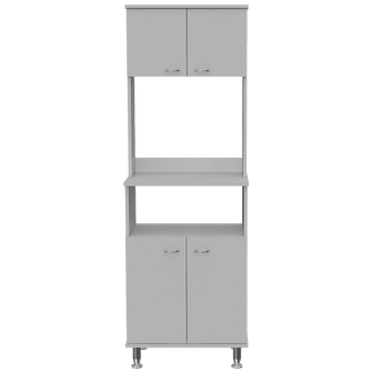 Mueble Multiusos Fenix, Blanco, con Gran Capacidad de Almacenamiento
