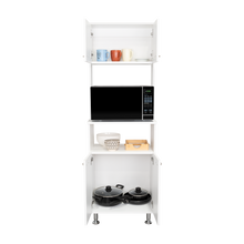 Mueble Multiusos Fenix, Blanco, con Gran Capacidad de Almacenamiento