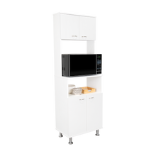 Mueble Multiusos Fenix, Blanco, con Gran Capacidad de Almacenamiento