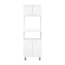 Mueble Multiusos Fenix, Blanco, con Gran Capacidad de Almacenamiento