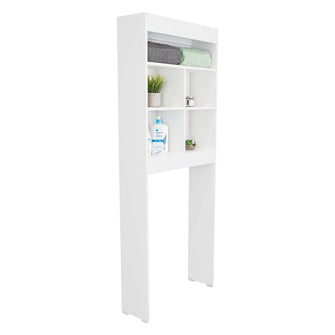 Gabinete de Baño Babel, Blanco, Amplios Espacios Para Colocar Objetos Decorativos