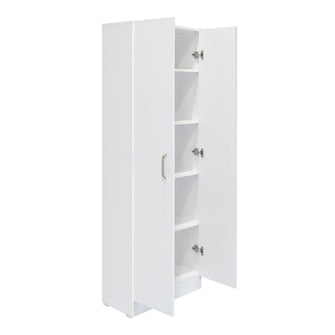 Mueble Multiusos Adelle, Blanco, con Variedad de Entrepaños