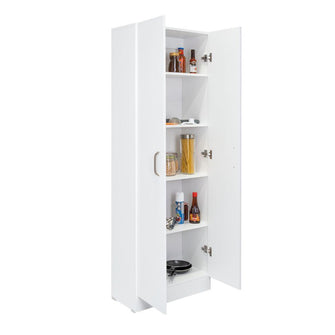 Mueble Multiusos Adelle, Blanco, con Variedad de Entrepaños