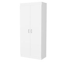 Alacena Multiusos Varese, Blanco, Posee Un Estante Adicional En La Puerta y Cuatro Entrepaños  ZF