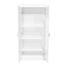 Alacena Multiusos Varese, Blanco, Posee Un Estante Adicional En La Puerta y Cuatro Entrepaños  ZF