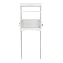 Gabinete de Baño Sabik, Blanco, Con Puertas Batientes Y Entrepaño Móvil