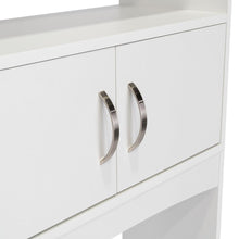 Gabinete de Baño Sabik, Blanco, Con Puertas Batientes Y Entrepaño Móvil