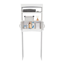 Gabinete de Baño Sabik, Blanco, Con Puertas Batientes Y Entrepaño Móvil