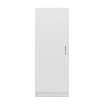 Mueble Multiusos Nadir, Blanco Nevado, con Una Puerta y Amplio Espacio de Almacenamiento - VIRTUAL MUEBLES