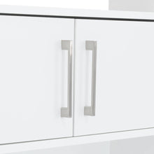 Gabinete de Baño Oporto, Blanco, Ahorrador de Espacio