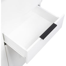 Alacena Oshawa, Blanco,  contiene dos cajones y seis puertas de fácil ensamble