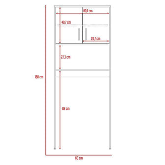 Gabinete de Baño Apolis, Miel, Ideal Para Ahorrar Espacio