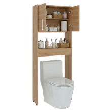 Gabinete de Baño Apolis, Fresno Europeo, Ideal Para Ahorrar Espacio