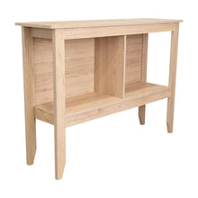 Mesa Auxiliar Sarume, Beige, con Entrepaño Doble y Amplia Superficie ZF