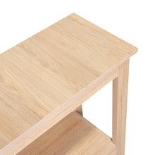 Mesa Auxiliar Sarume, Beige, con Entrepaño Doble y Amplia Superficie ZF