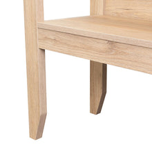 Mesa Auxiliar Sarume, Beige, con Entrepaño Doble y Amplia Superficie ZF