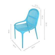 Silla Plástica Alteza, Azul Aguamarina