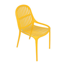 Silla Plástica Alteza, Amarilla