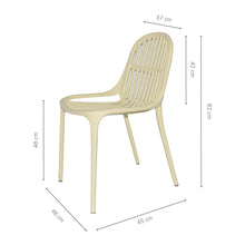 Silla Plástica Alteza, Beige