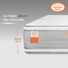 Colchón Rr Épic Medio 100X190X37, Sencillo