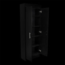 Alacena Barlovento, Wengue, Cuenta con Cinco Entrepaños y Dos Puertas Batientes