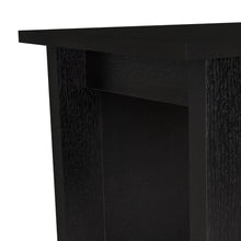 Mesa Auxiliar Sarume, Wengue, con un Entrepaño