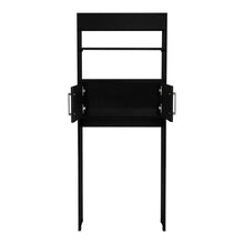 Gabinete de Baño Oporto, Wengue, ahorrador de espacio