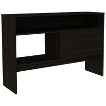 Mueble Recibidor Clasic, Wengue,  con Variedad de Entrepaños