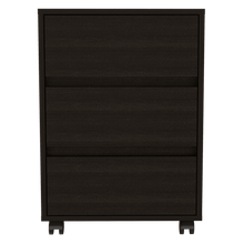 Archivador Kova, Wengue, con Tres Cajones    ZF